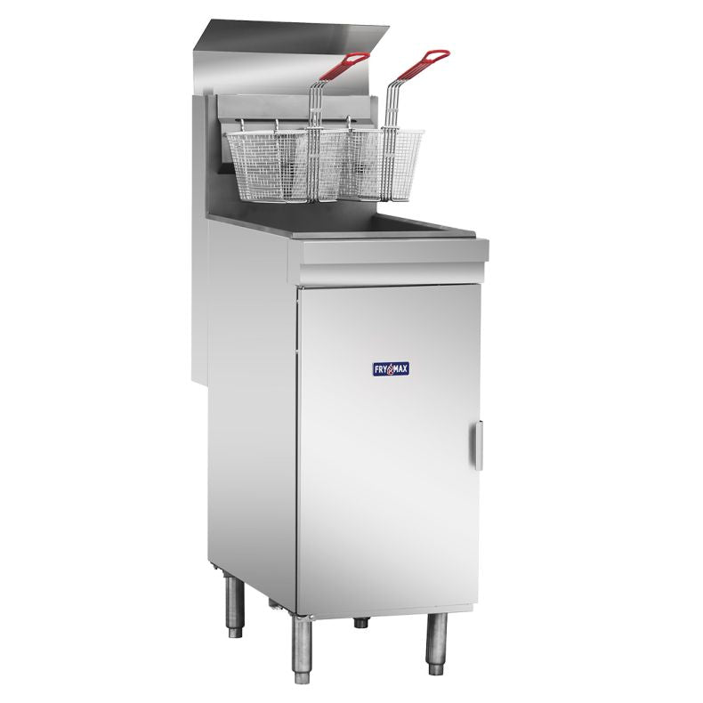 Frymax RC300E 2 Basket 22lt Superfast Natural Gas Tube Fryer