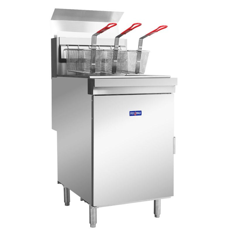 Frymax RC500E 3 Basket 37lt Superfast Natural Gas Tube Fryer