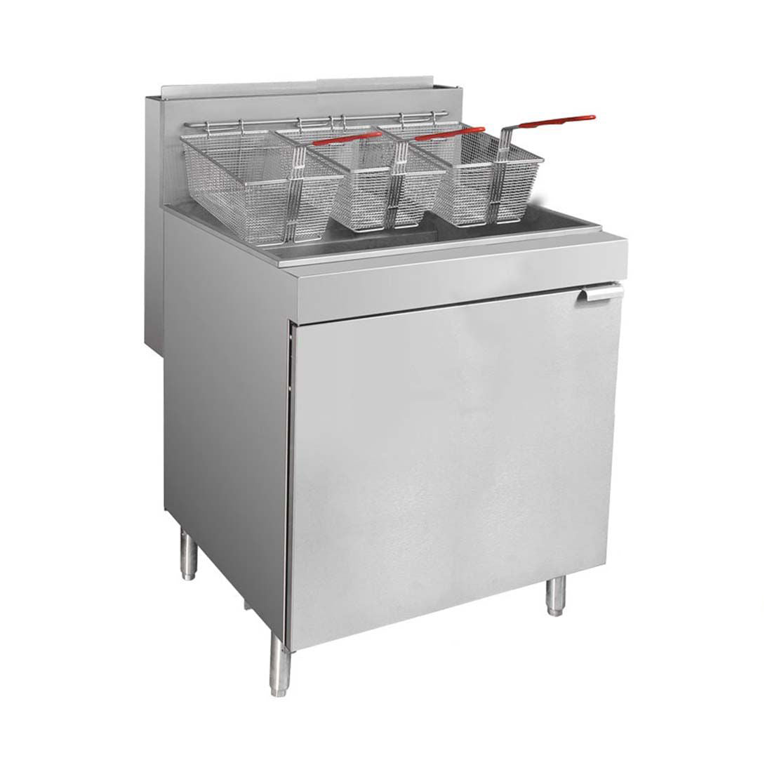 3 Basket Superfast Natural Gas Tube Fryer RC500E