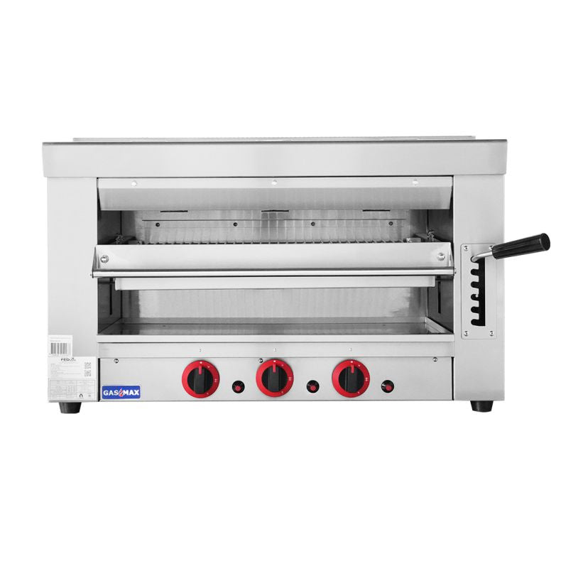 GASMAX REB-03ELPG Heavy Duty 3 Burner LPG Salamander