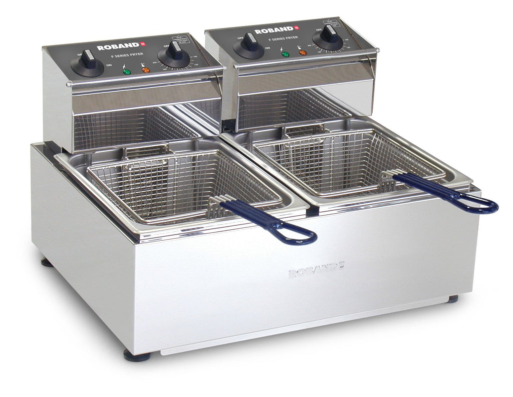 Roband Double Pan Electric Fryer 2 x 5lt F25