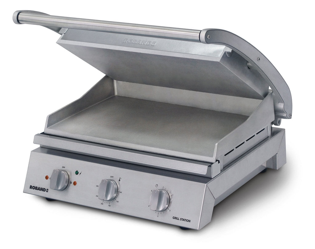 Roband Grill Station 8 slice, smooth plates, 13 Amp GSA815S