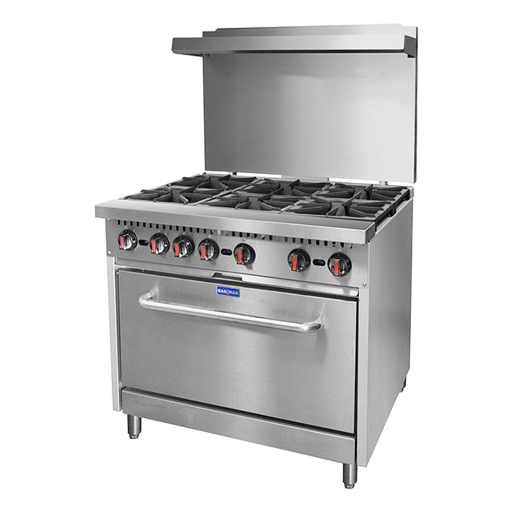 S36(T) - Gasmax 6 Burner with Oven Flame Failure