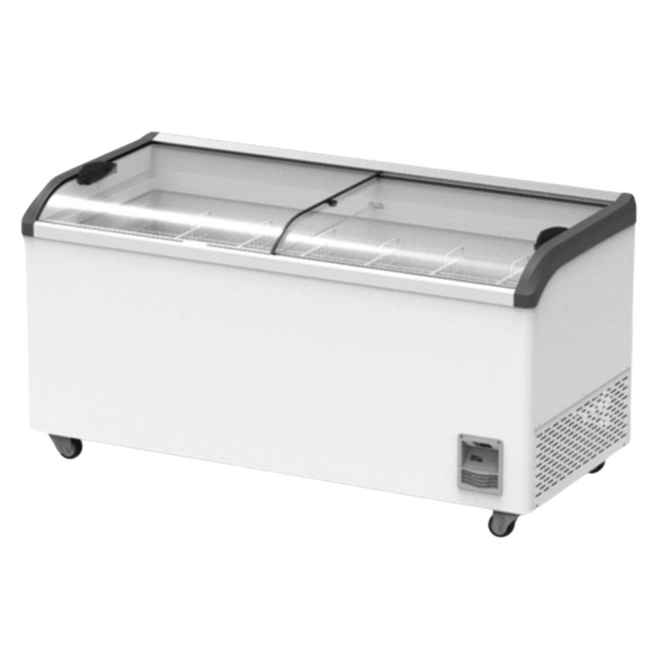 Thermaster Supermarket Glass Sliding Lid Freezer 7 Basket 561L - SD-576K