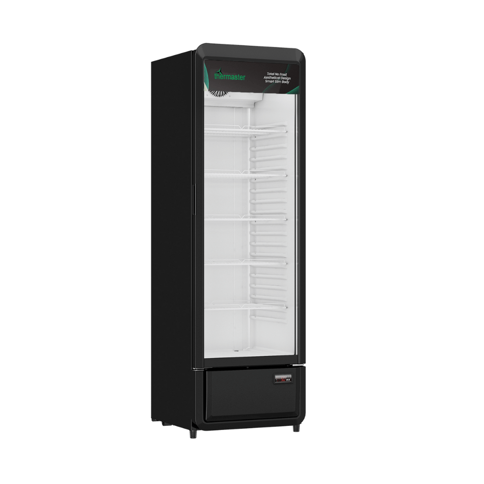 Thermaster Upright Glass Door 258L Fridge - SDC-258B