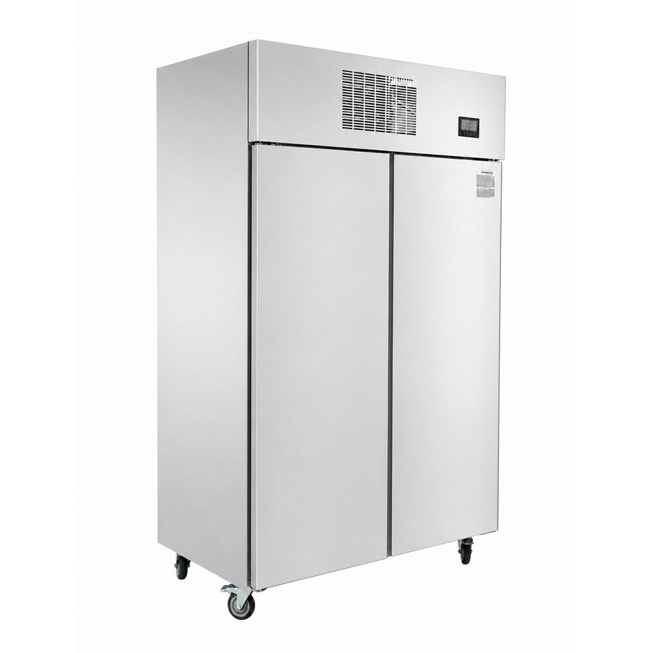 THERMASTER 1000L Full-Width Double Solid Door Upright Freezer SFWF1000
