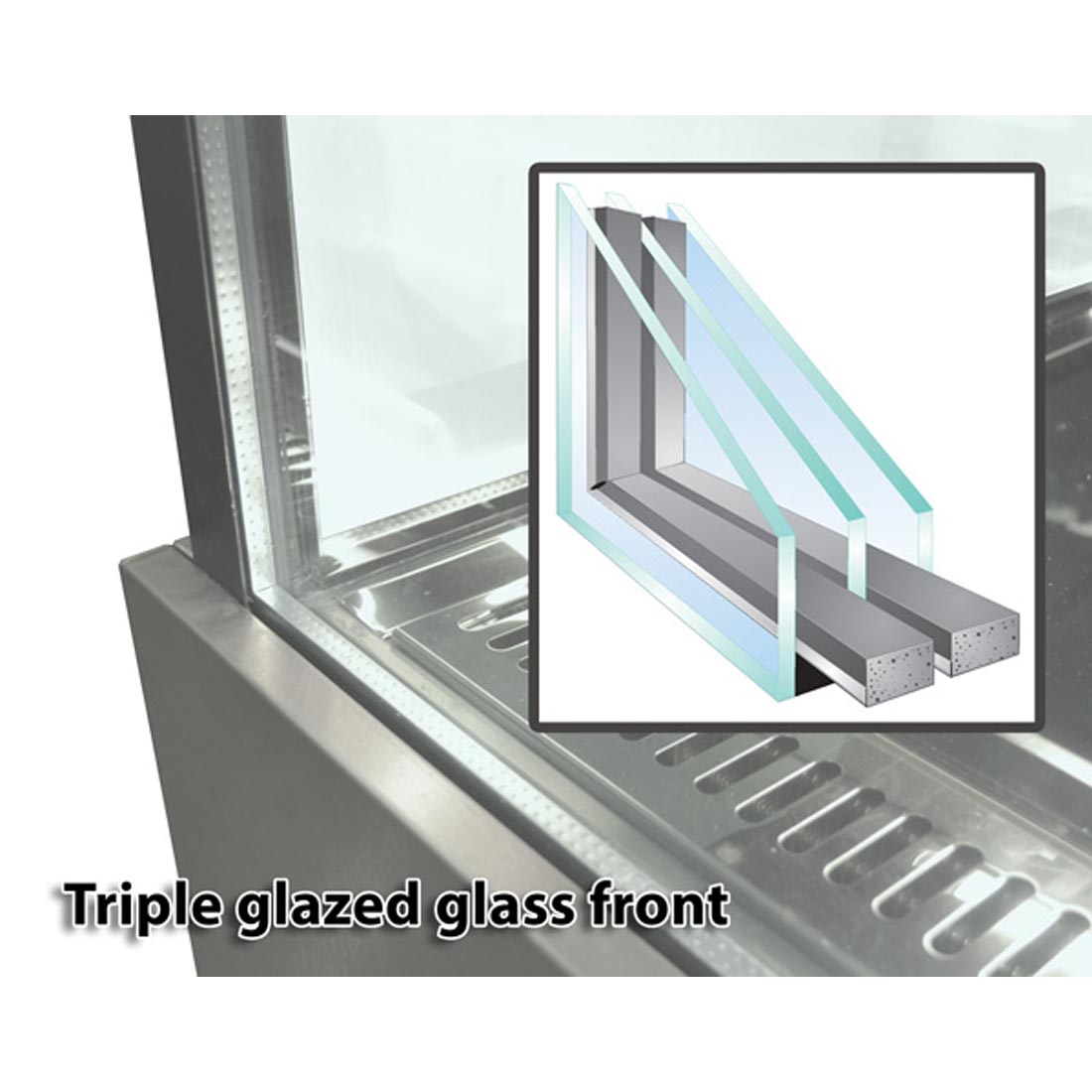 SG180FA-2XB Bonvue Chilled Food Display