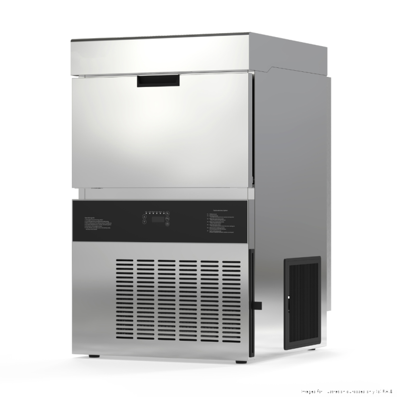 BLIZZARD SIC-40L Crystal Square Ice Maker – 40kg/24hr with 20kg Storage