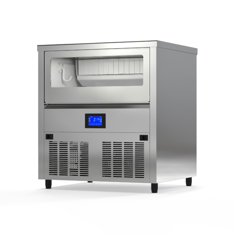 BLIZZARD Crystal Column Pro SIC-63R Octagonal Cylinder Ice Maker – 63kg/24hr with 25kg Storage