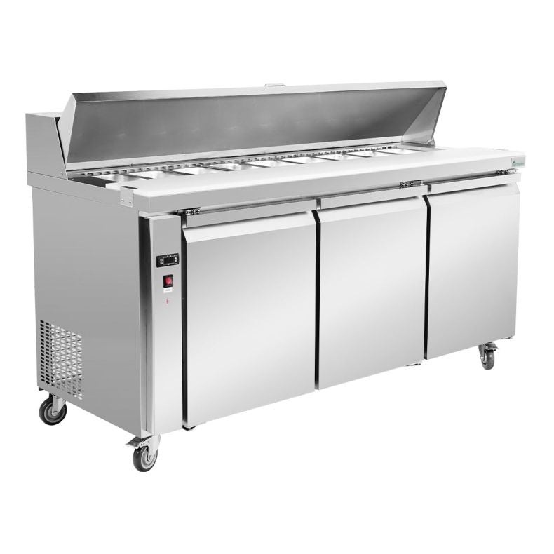 Thermaster 1800mm Three large door Sandwich Bar - SLB180