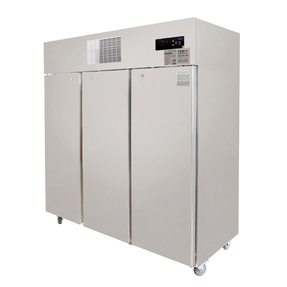 Thermaster Three Door SS Upright Storage Freezer - SUF1500