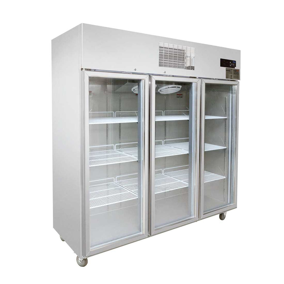 Thermaster Three Door Upright Display Freezer - SUFG1500