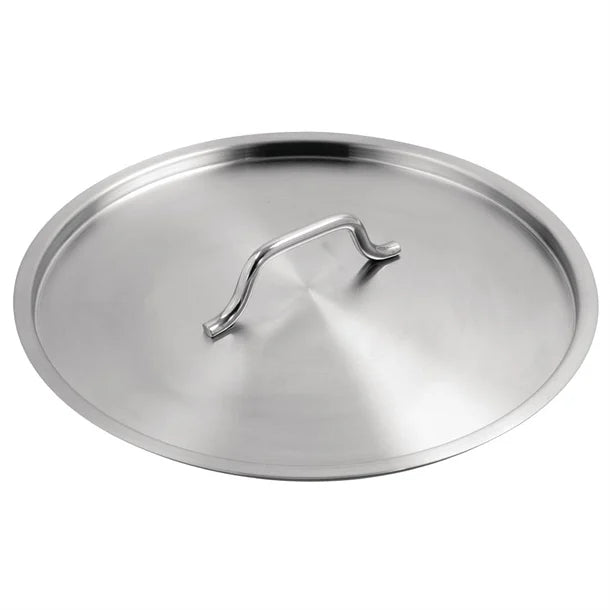 Vogue Stainless Steel Saucepan Lid 360mm T147