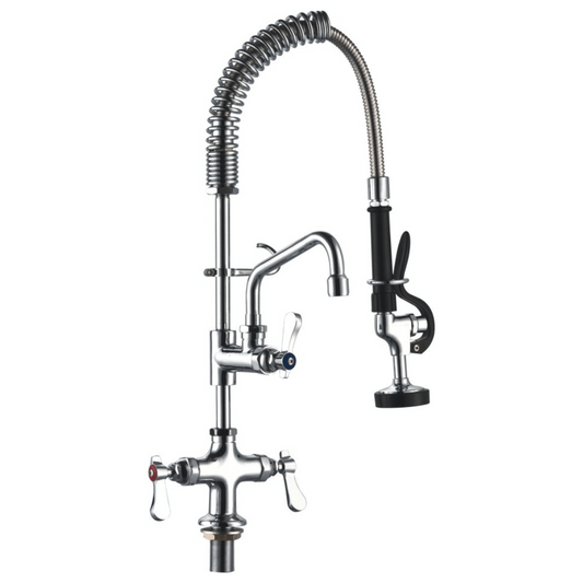 Sunmixer Pre Rinse Unit with Add-on Faucet and 152mm Swing Nozzle T98001MN-2