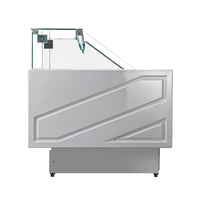 TMDR-0920B Series MR 2000mm Wide Deli Display with Storage and Castors