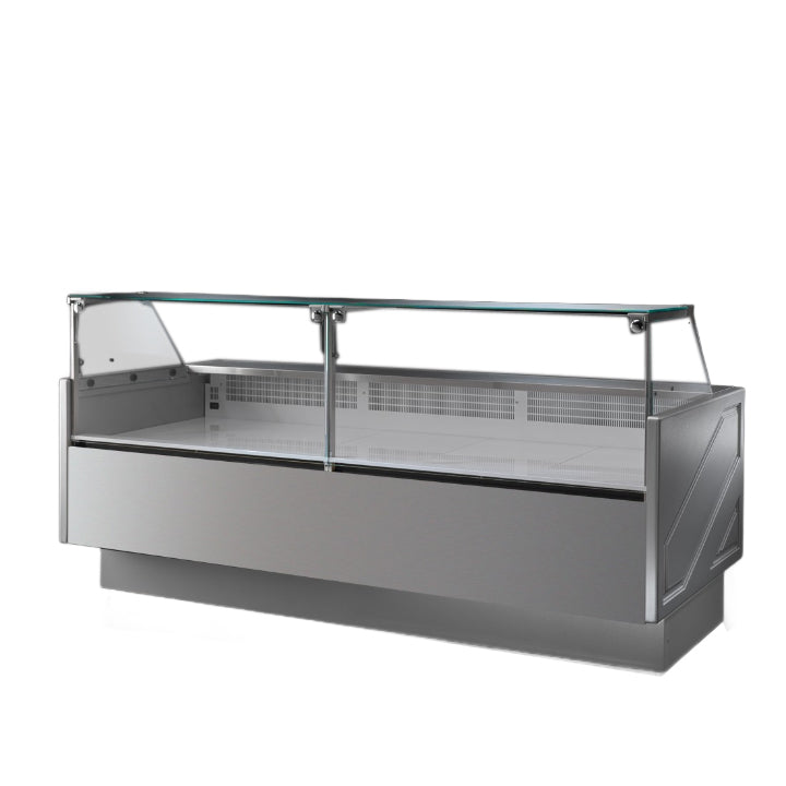 TDMR-0925 Serie MR 2480mm Wide Deli Display with Storage and Castors