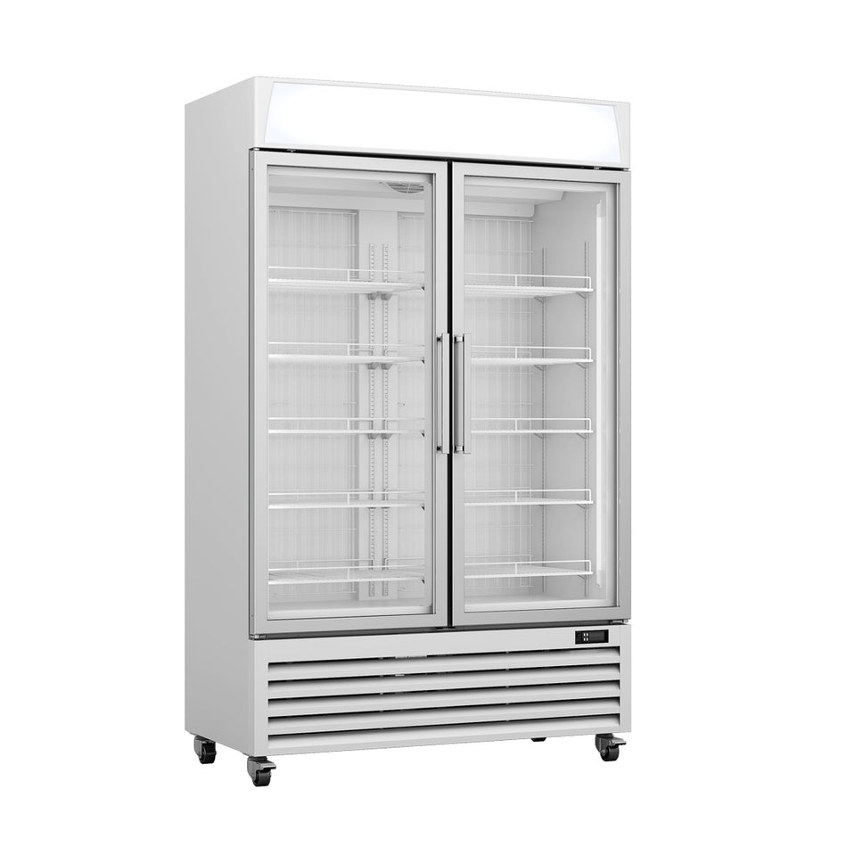 Thermaster Upright Double Glass Door Freezer LG-800PF