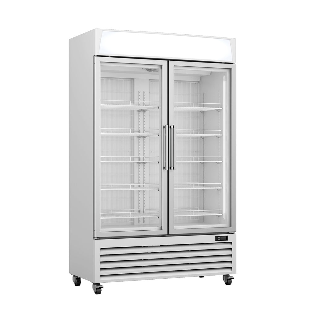 Thermaster Upright Double Glass Door Freezer LG-800PF