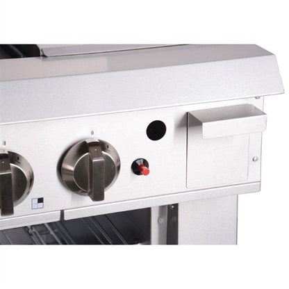 Thor 4 Burner Oven with 12" Griddle NG GH102-N