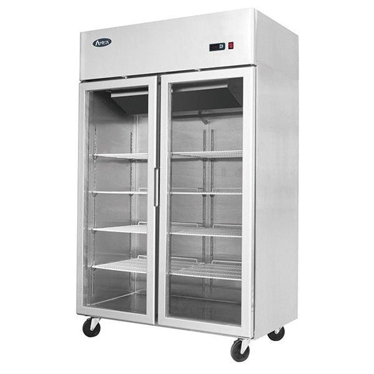 Atosa 1300L 2 Door Fridge Showcase 1314mm MCF8605