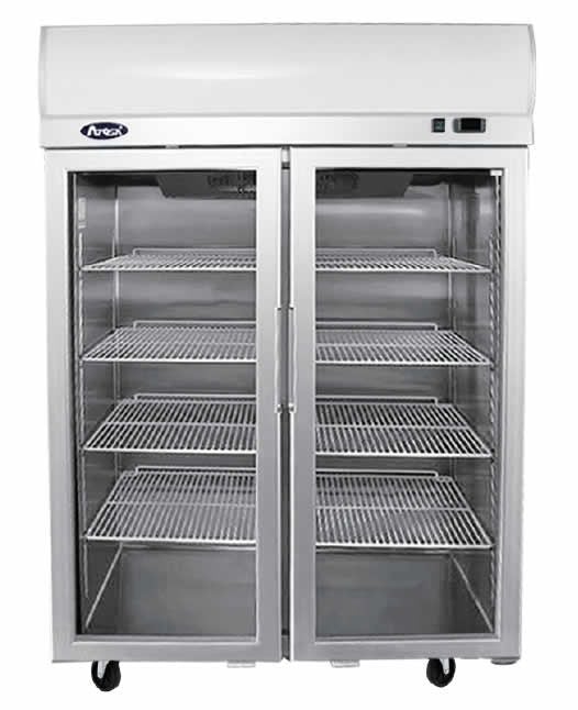 Atosa 900L Double Door Glass Upright Freezer YCF9408