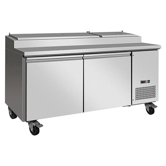 TPB1800 Pizza Prep Fridge 9 x 1/3GN pans