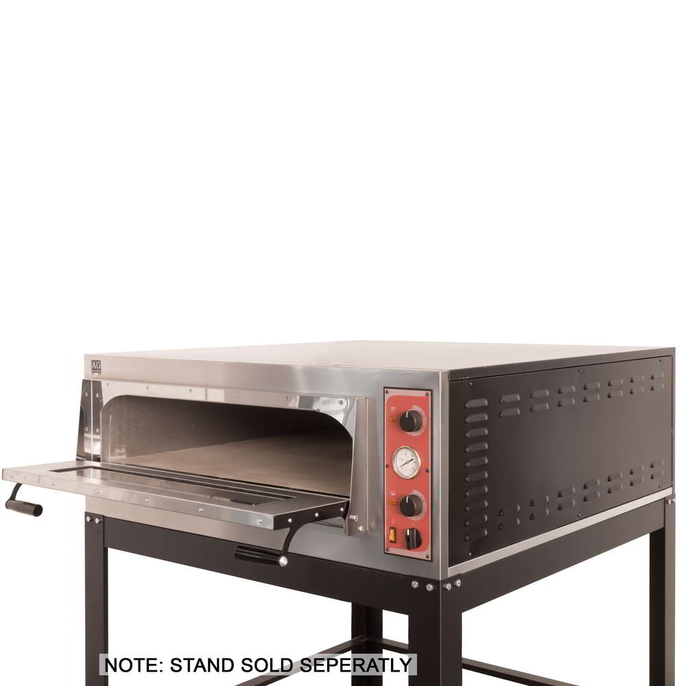 Italian Made Commercial 4 Series Electric Single Deck Oven | TRAYS4GLASS