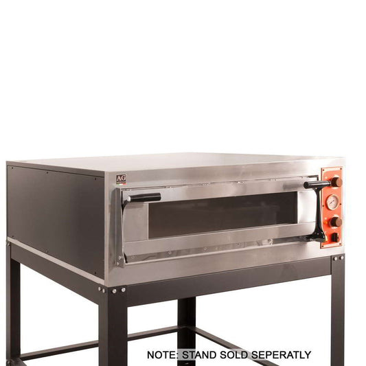 Italian Made Commercial 6 Series Electric Single Deck Oven | TRAYS6GLASS