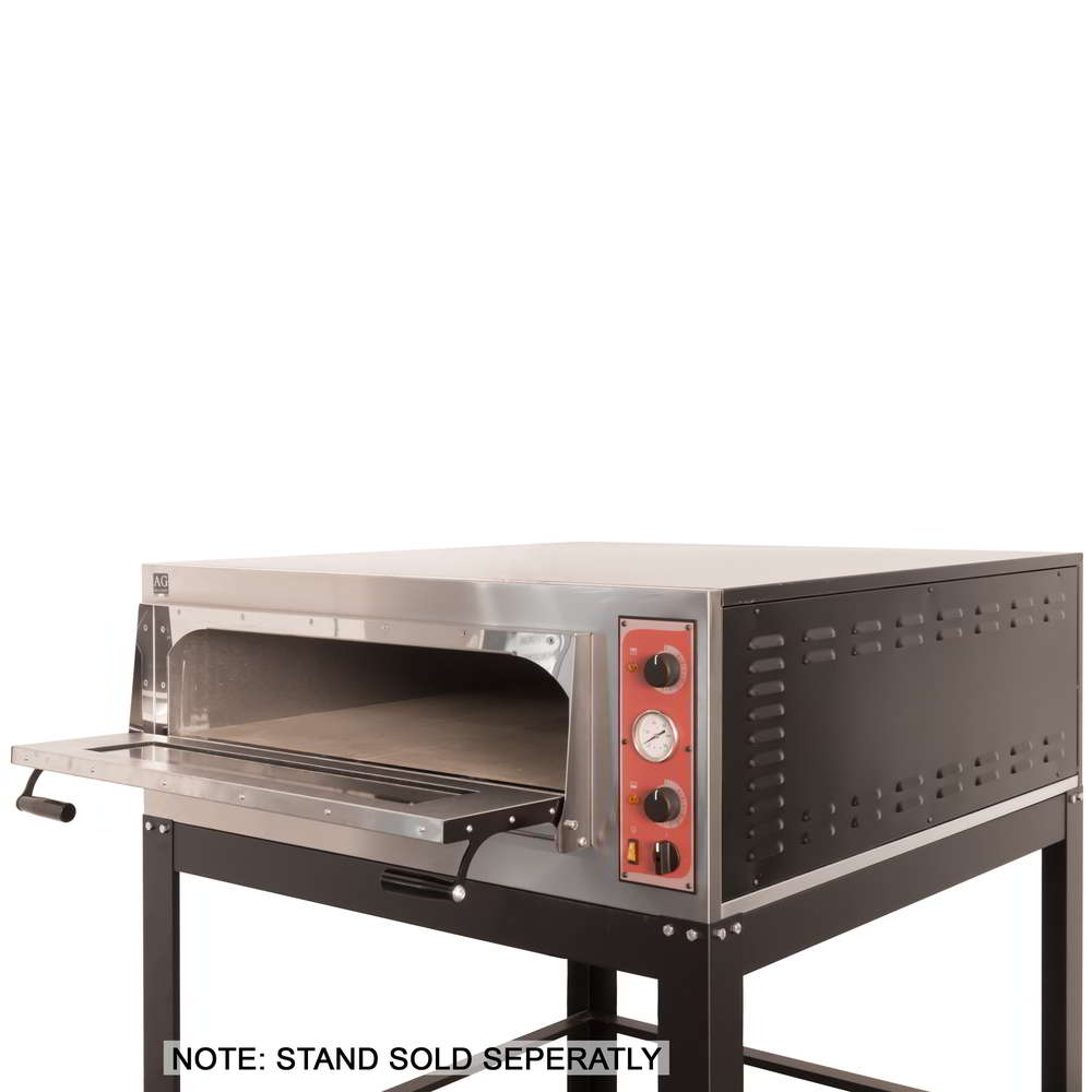 Italian Made Commercial 6 Series Electric Single Deck Oven | TRAYS6GLASS