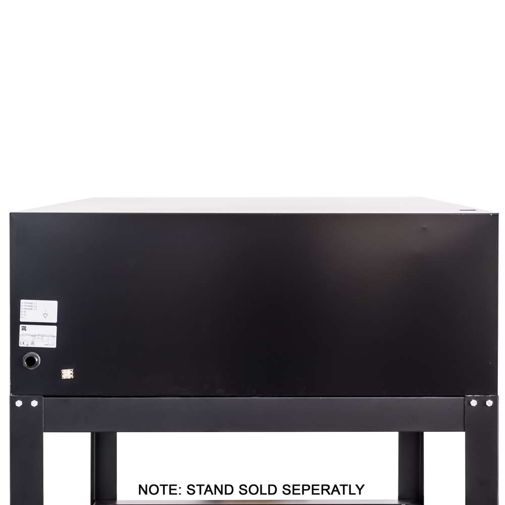 Italian Made Commercial 6 Series Electric Single Deck Oven | TRAYS6GLASS