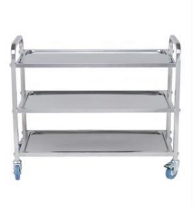 TRS0003 Stainless Steel 3 Tier Trolley