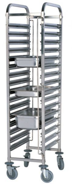 TRS0015 Stainless Steel 15 Tier GN Trolley