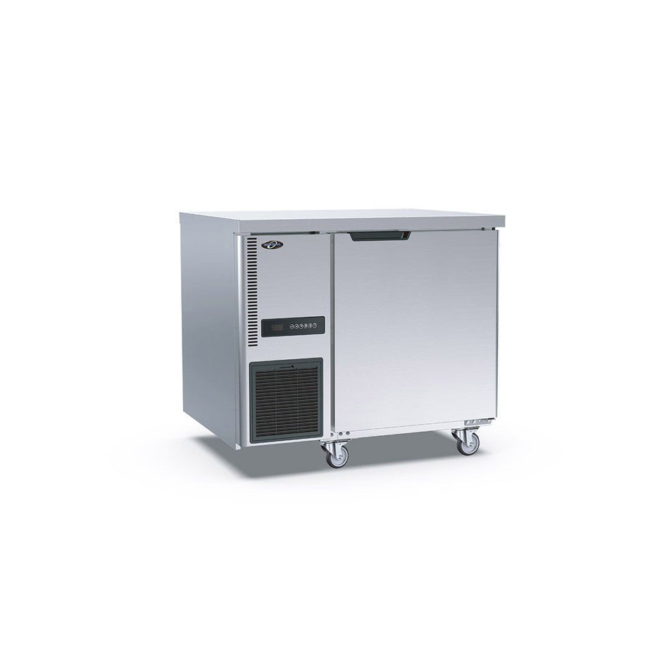 Stainless Steel 900mm Single Door Workbench Fridge TS900TN