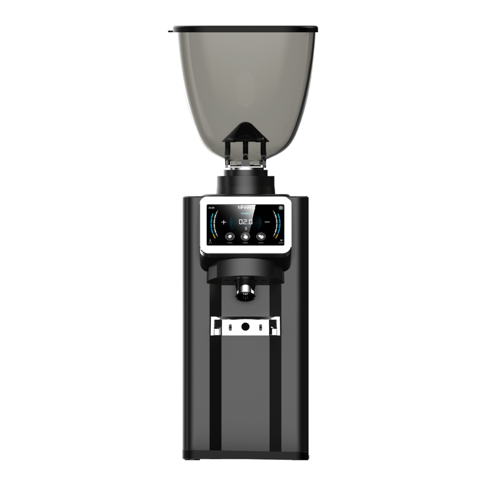 TéVera Professional Commercial Coffee Grinder with 84mm Titanium Burrs – TVCG-84FB-TW