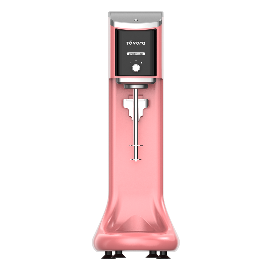 TéVera Macaron Coral Pink Milkshake & Drink Mixer TVLB-650P
