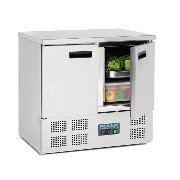 Polar G-Series Double Door Counter Fridge 240Ltr U636-A