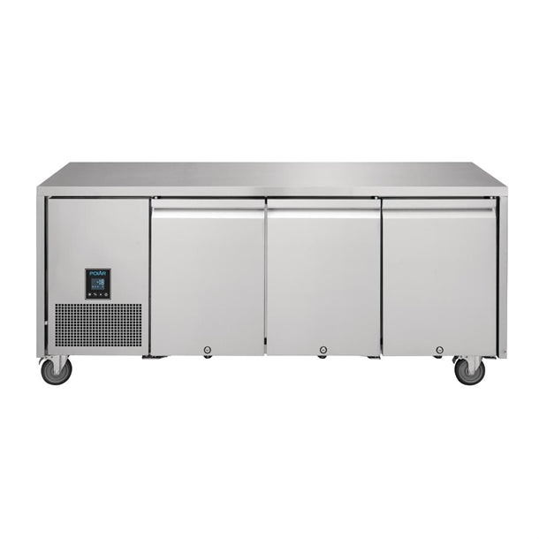 Polar U-Series Premium Triple Door Counter Freezer 420Ltr UA008-A