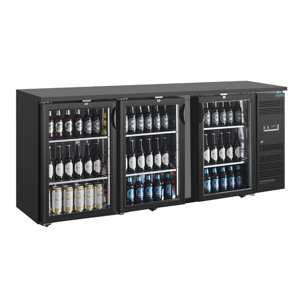 Polar U-Series Back Bar Cooler 3 door Display UA022-A