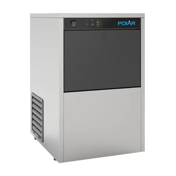Polar U-Series Countertop Ice Machine – 20kg Bullet Ice with UVC