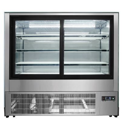 Atosa Square Cake Display Fridge 1200mm WDF127Z