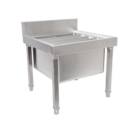 Vogue Stainless Steel Mop Sink 500mm x 500mm x 550mm GL281-A