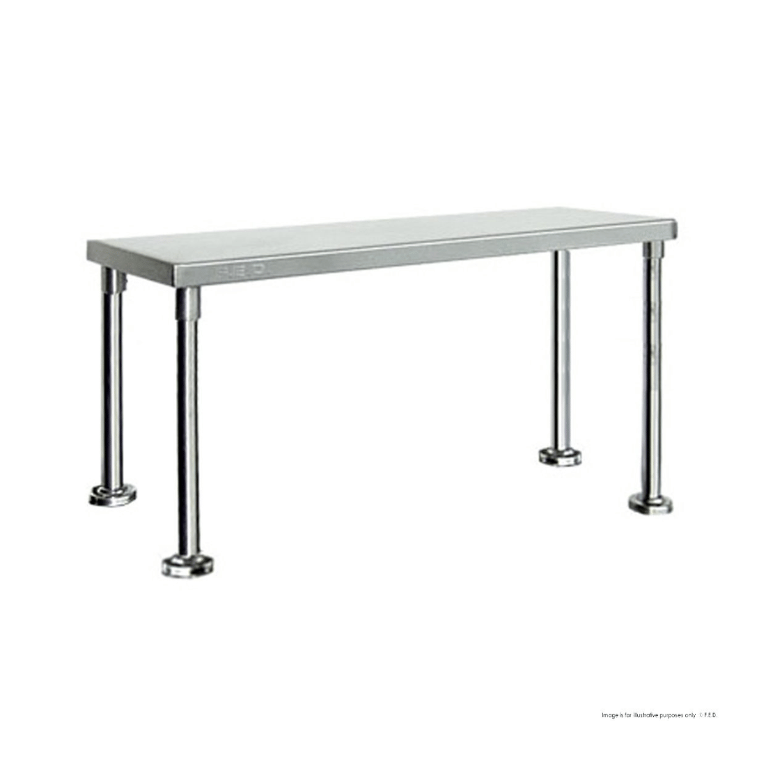 Single Tier 1200mm wide Workbench Overshelf WBO1-1200-400