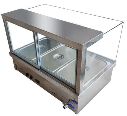 Cookrite Wet Hot Food Display Bain Marie 6 x 1/2 GN 1055mm CRB-6