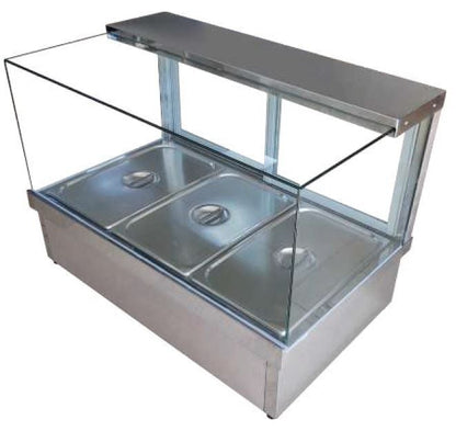 Cookrite Wet Hot Food Display Bain Marie 6 x 1/2 GN 1055mm CRB-6