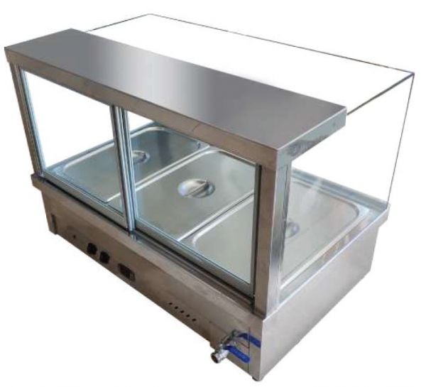 Cookrite Wet Hot Food Display Bain Marie 12 x 1/2 GN CRB-12