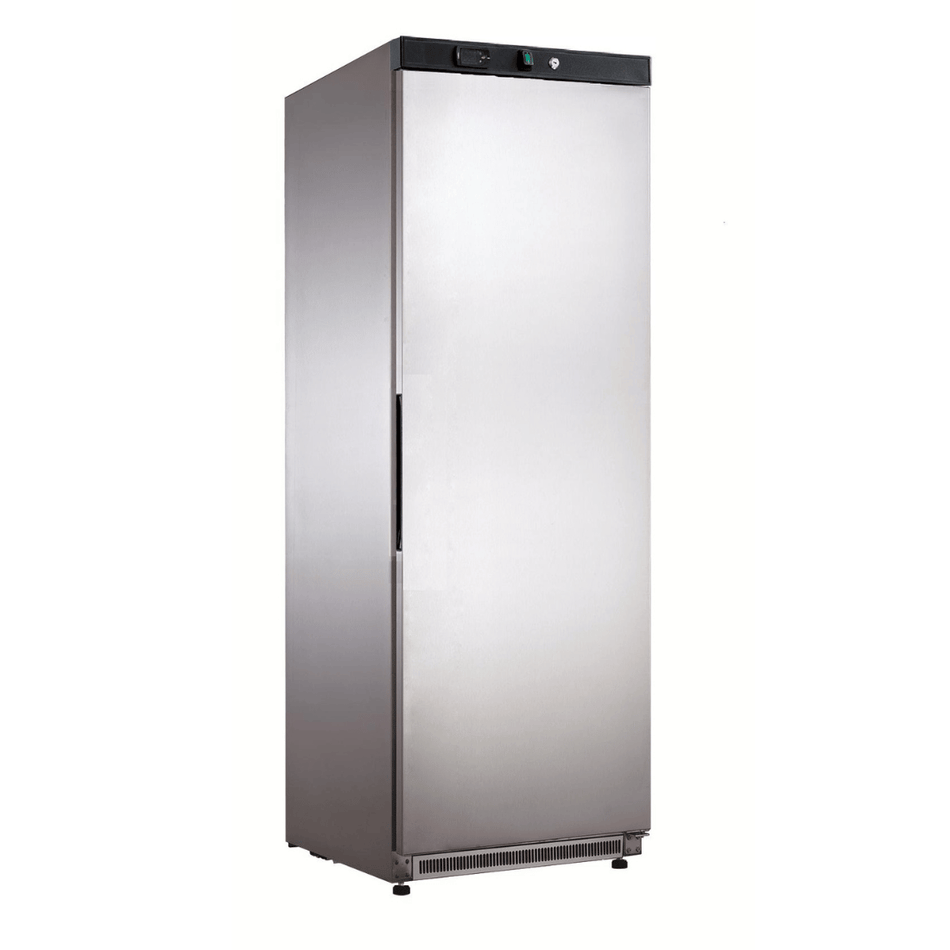 FED-X 350L S/S Single Solid Door Fridge - XR400SS