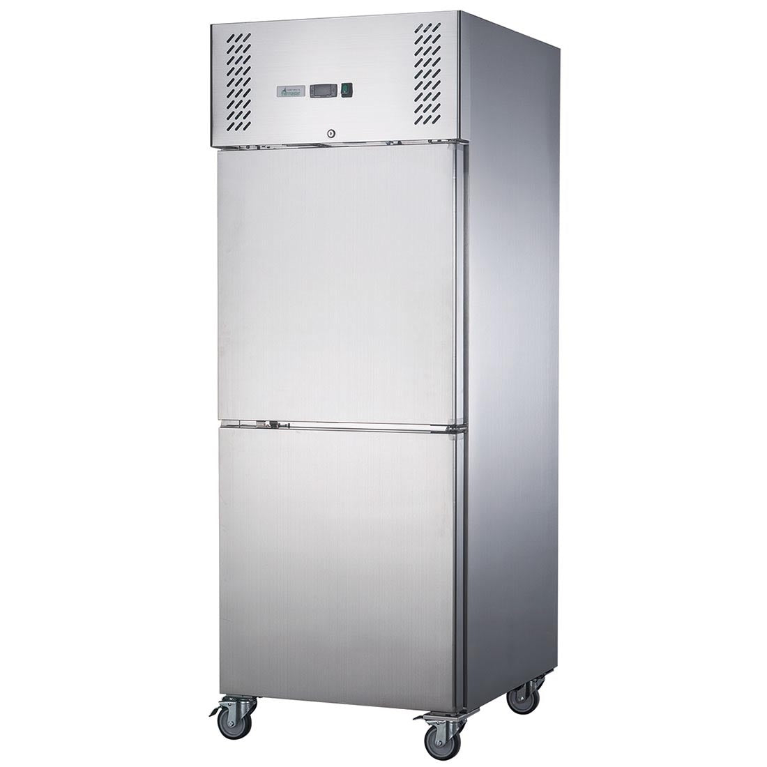 FED-X S/S Two Door Upright Fridge - XURC650S1V