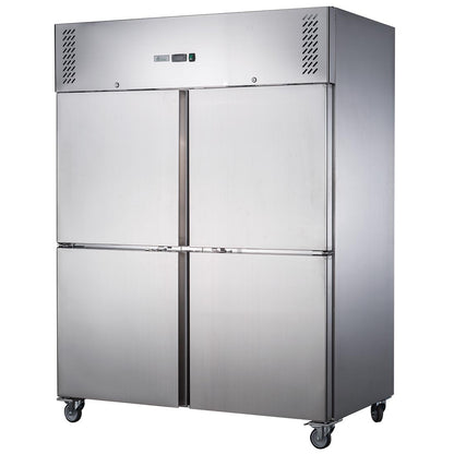 FED-X S/S Four Door Upright Fridge - XURC1410S2V