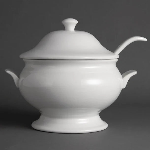 Olympia Soup Tureen and Ladle 2.5Ltr Y094