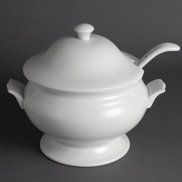 Olympia Soup Tureen and Ladle 2.5Ltr Y094